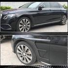 Mercedes E-klase W213 2016–2023 Priekšējo spārnu uzlikas (AMG-Line/E43 AMG 2016-2019, Carbon) foto 4