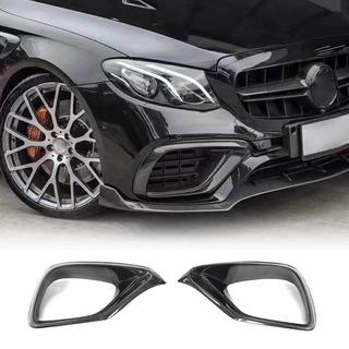 Priekšējā bufera uzlikas (E63 AMG 2016-2019, oglekļa šķiedra) foto 1