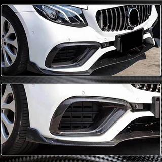 Priekšējā bufera uzlikas (E63 AMG 2016-2019, oglekļa šķiedra) foto 3