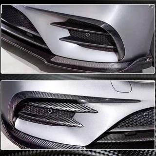 Priekšējā bampera uzlikas V1 (E43 AMG 2016-2019, oglekļa šķiedra) foto 4