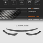 Mercedes E-klase W213 2016–2023 Priekšējā bampera lūpa Lip V2 (AMG-Line / E43 AMG 2016-2019, karbons) foto 4