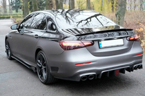 Mercedes E-klase W213 2016–2023 Sānu sliekšņi (2016-2019, Oglekļa šķiedra) foto 3