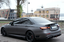 Mercedes E-klase W213 2016–2023 Sānu sliekšņi (2016-2019, Oglekļa šķiedra) foto 5