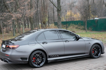 Mercedes E-klase W213 2016–2023 Sānu sliekšņi (2016-2019, Oglekļa šķiedra) foto 25