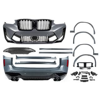 Virsbūves bodykit komplekts 2022-2024 (F97 X3M, pilns komplekts) foto 2