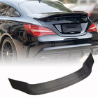 Mercedes CLA C117 2013–2019 Spoileris V4 (SD, oglekļa šķiedra) foto 1