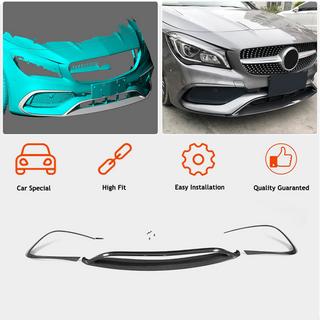 Priekšējā bampera lūpas uzlika (AMG-Line SD 2017-2019, carbon) foto 2