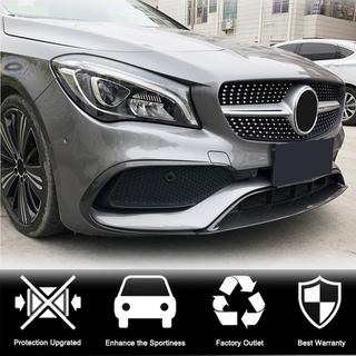 Priekšējā bampera lūpas uzlika (AMG-Line SD 2017-2019, carbon) foto 3