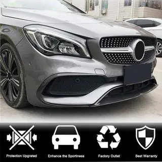Priekšējā bampera lūpas uzlika (AMG-Line SD 2017-2019, carbon) foto 3