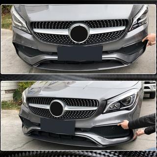 Priekšējā bampera lūpas uzlika (AMG-Line SD 2017-2019, carbon) foto 4