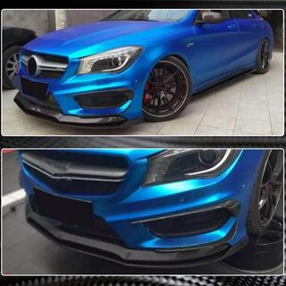 Priekšējā bampera uzlika Lip (CLA45 AMG SD 2013-2015, oglekļa šķiedra) foto 4