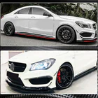 Mercedes CLA C117 2013–2019 Priekšējā bampera uzlikas no oglekļa šķiedras (CLA45 AMG SD 2013-2016) foto 3