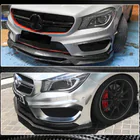 Mercedes CLA C117 2013–2019 Priekšējā bampera uzlikas no oglekļa šķiedras (CLA45 AMG SD 2013-2016) foto 4