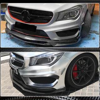 Priekšējā bampera uzlikas no oglekļa šķiedras (CLA45 AMG SD 2013-2016) foto 4