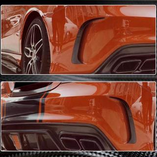 Aizmugurējā bampera uzlikas V1 (AMG-Line / CLA45 AMG SD, oglekļa šķiedra) foto 4