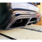 Mercedes CLA C117 2013–2019 Aizmugurējā bampera difuzors V1 (AMG-Line / CLA45 AMG 2013-2016, oglekļa šķiedra) foto 3