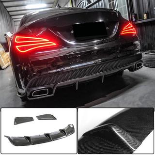Aizmugurējā bampera difuzors V2 (AMG-Line / CLA45 AMG 2013-2016, oglekļa šķiedra) foto 1