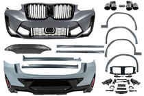 BMW X4 G02 2018– Virsbūves bodykit komplekts 2022+ X4M F98 foto 1