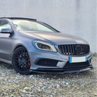 Mercedes A-class W176 2012–2018 Priekšējā bampera lūpa (A45 AMG, ABS) foto 3
