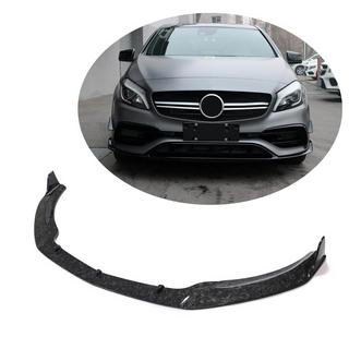 Priekšējā bufera lūpa Lip (A45 AMG HB 2016-2018, karbons) foto 1
