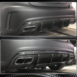 Aizmugurējā bufera difuzors V1 (AMG-Line / A45 AMG HB) foto 3