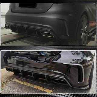 Aizmugurējā bufera difuzors V1 (AMG-Line / A45 AMG HB) foto 4