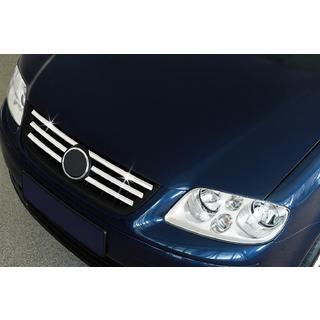Radiatora režģa uzlikas (nerūsējošais tērauds) Volkswagen Polo 2001–2009 foto 1