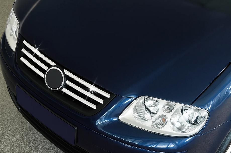 Volkswagen Polo 2001–2009 Radiatora režģa uzlikas (nerūsējošais tērauds) 2003–2006 Image