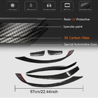 Mercedes A-class W176 2012–2018 Priekšējā bampera uzlikas (AMG-Line / A45 AMG HB 2013-2015, karbons) foto 5
