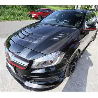 Motora pārsegs (oglekļa šķiedra) foto 2