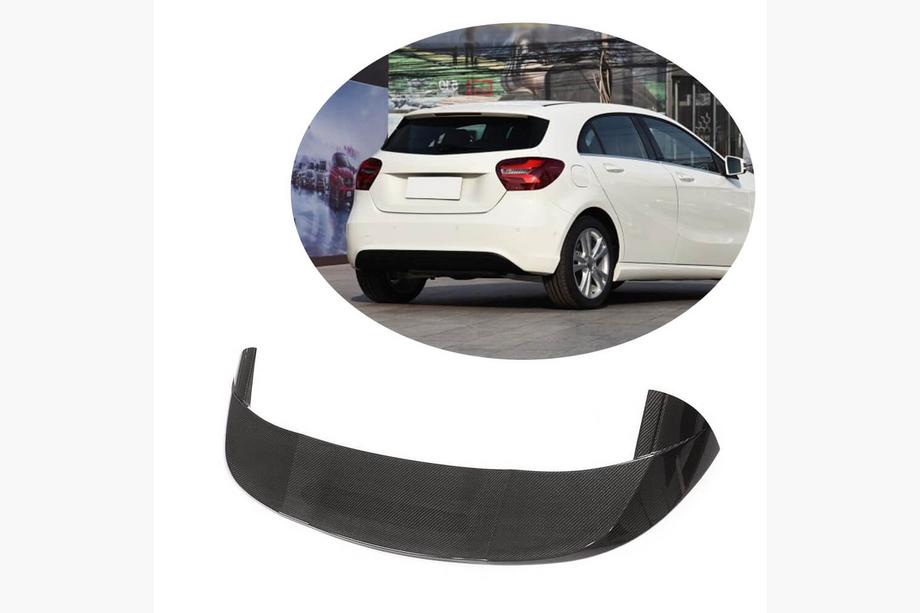 Mercedes A-class W176 2012–2018 V5 spoileris (HB, oglekļa šķiedra) Image