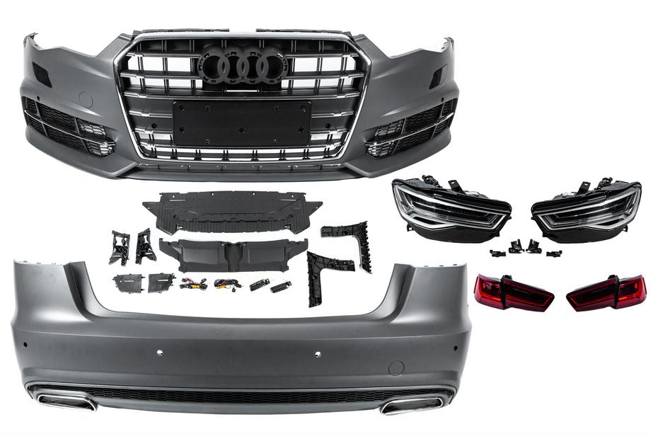Audi A6 C7 2011–2017 2018 Base facelift komplekts Image