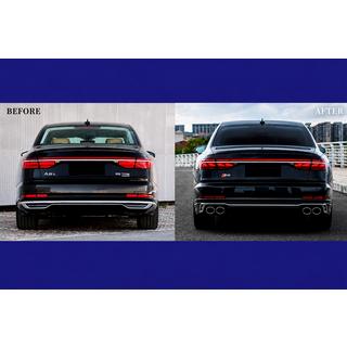 Restailinga komplekts ar lukturu nomaiņu (S8 2025) Audi A8 2018– foto 3