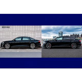 Restailinga komplekts ar lukturu nomaiņu (S8 2025) Audi A8 2018– foto 2