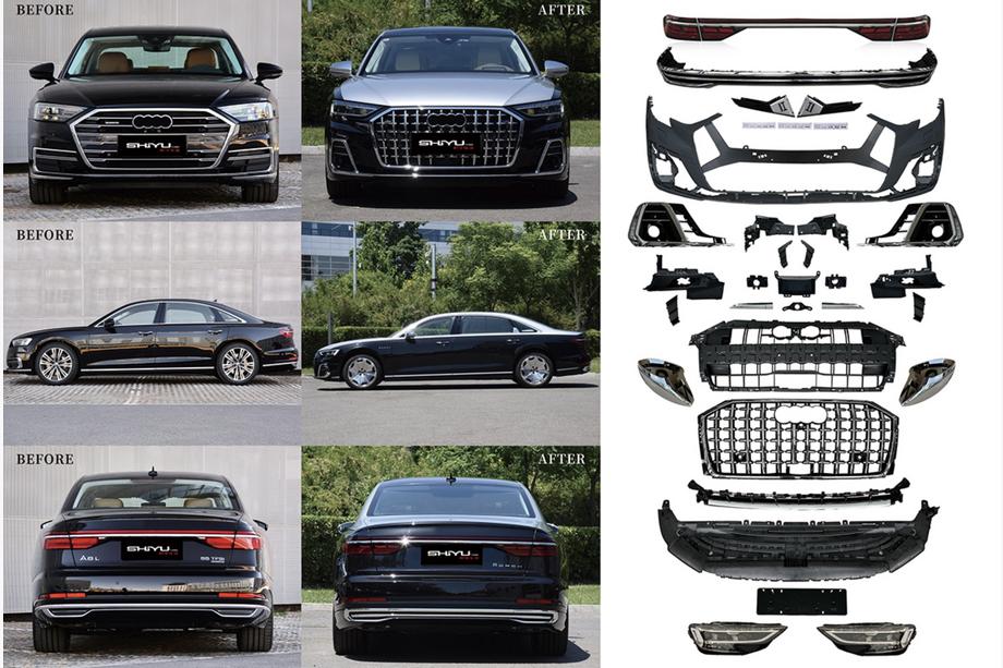 Audi A8 2018– Restaila komplekts ar lukturu nomaiņu (Horch 2025) Foto 1