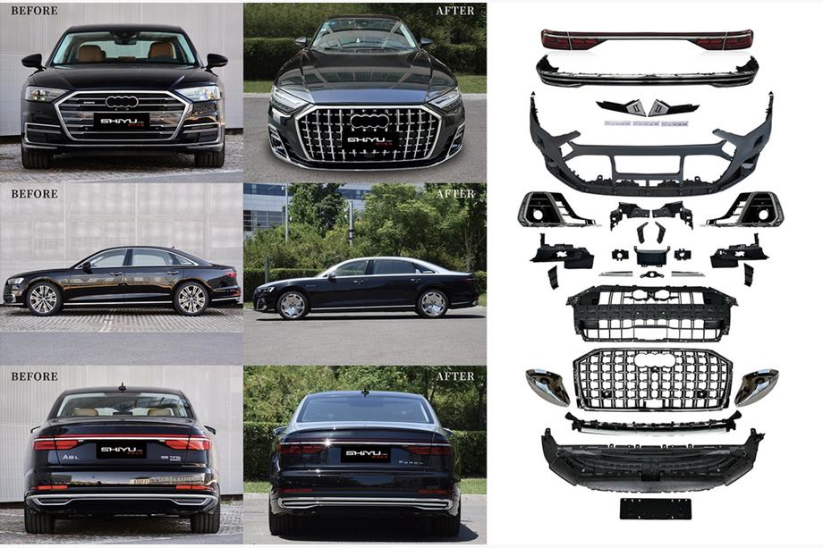Audi A8 2018– Facelift komplekts bez lukturu nomaiņas (Horch 2025) Image