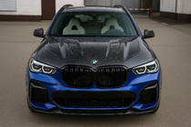 BMW X5 G05 2019–2026 Motora pārsegs no kaltas oglekļa šķiedras V3 (G05/F95) foto 1