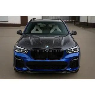 Motora pārsegs no kaltas oglekļa šķiedras V3 (G05/F95) foto 1