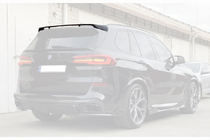 BMW X5 G05 2019–2026 Aizmugurējā stikla spoileris V7 (Melns spīdīgs) foto 1