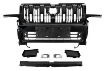 Toyota Land Cruiser Prado 250 2023– Priekšējais bamperis VX Balta foto 3