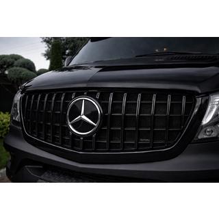 Priekšējā režģa reste Panamericana GT Panamericana Black (2013-2018) Mercedes Sprinter W906 2006–2018 foto 1