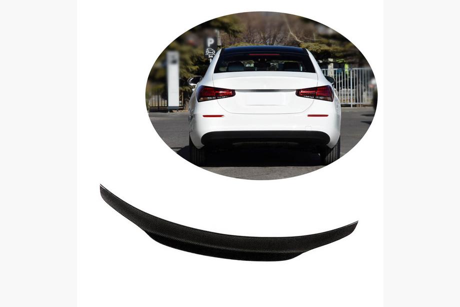 Mercedes A-class W177 2018– Spoileris V4 (SD, oglekļa šķiedra) Image