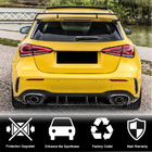 Mercedes A-class W177 2018– Spoileris V3 (HB, oglekļa šķiedra) foto 2