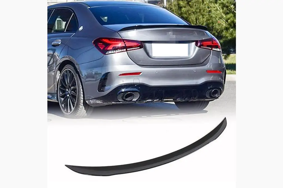 Mercedes A-class W177 2018– V6 spoilers (SD modelim, oglekļa šķiedra) Image
