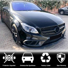 Mercedes CLS C218 2011–2018 Priekšējā bampera uzlikas (AMG-Line SD 2015-2018, oglekļa šķiedra) foto 2