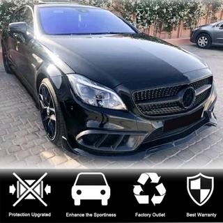 Priekšējā bampera uzlikas (AMG-Line SD 2015-2018, oglekļa šķiedra) foto 2