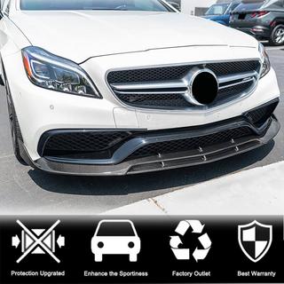 Priekšējā bampera lūpa Lip V1 (CLS63 AMG SD 2015-2018, oglekļa šķiedra) foto 4
