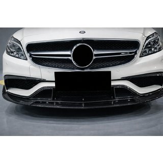 Priekšējā bampera lūpa Lip V2 (CLS63 AMG SD 2015-2018, oglekļa šķiedra) foto 4