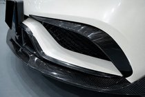 Mercedes CLS C218 2011–2018 Priekšējā bampera lūpa (CLS63 AMG SD 2015-2018, oglekļa šķiedra) foto 1