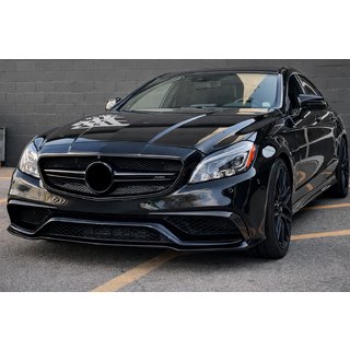 Priekšējā bampera lūpa (CLS63 AMG SD 2015-2018, oglekļa šķiedra) foto 3